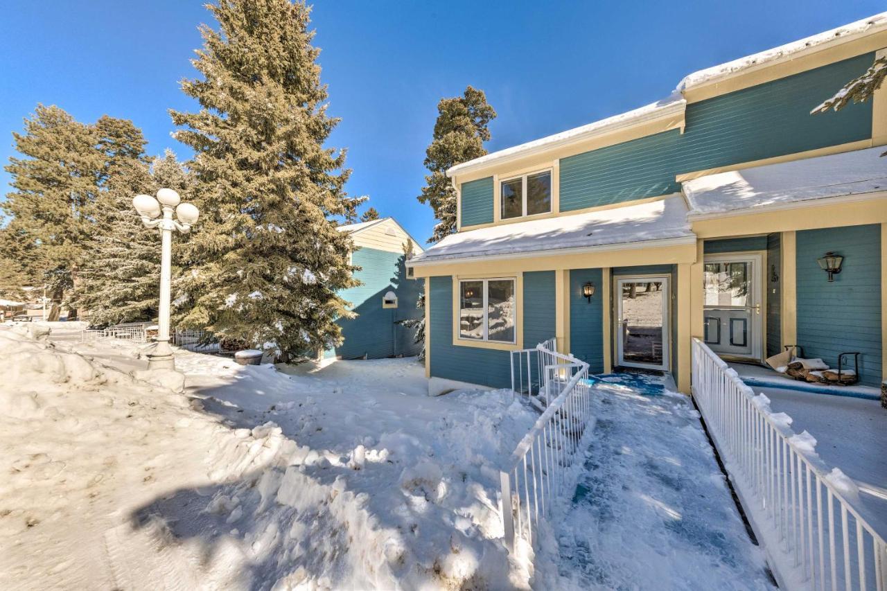Bright Cloudcroft Condo With Game Room And Deck! 외부 사진